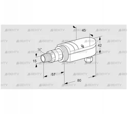 UVS 10D5G1 (84315214) УФ датчик пламени Kromschroder