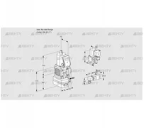 VAG1-/25R/NWAE (88033893) Газовый клапан с регулятором соотношения Kromschroder