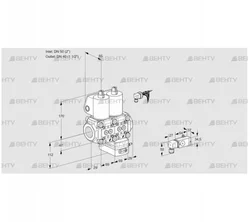 VCD2E50R/40R05ND-100WL/PP3-/4-PP (88103481) Регулятор давления Kromschroder