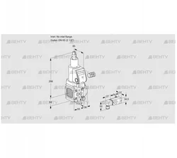 VAS3-/65R/LWSR (88006187) Газовый клапан Kromschroder