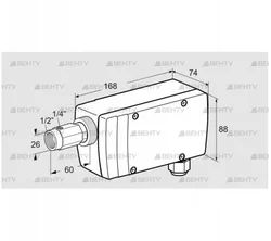 UVC 1D1G1A (84320301) УФ датчик пламени Kromschroder