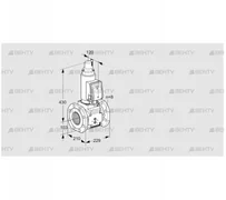 VAS8T100A05LQSRB/PP/MM (88203613) Газовый клапан Kromschroder