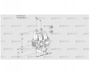 VCD2E50R/50R05FND-50VWR3/PPPP/PPPP (88101312) Регулятор давления Kromschroder