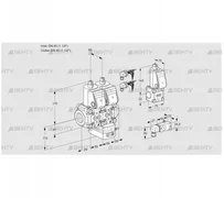 VCV2E40R/40R05NVKWR6/2-PP/MMBS (88101910) Клапан с регулятором соотношения Kromschroder