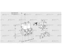 VCS1E20R/25R05NNWL/PPZY/2--1 (88100309) Сдвоенный газовый клапан Kromschroder