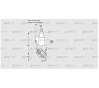 VAS2-/LPGL (88012622) Газовый клапан Kromschroder