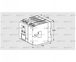 FCU500WC0F2H0K1-E (88621076) Автомат безопасности агрегатов Kromschroder