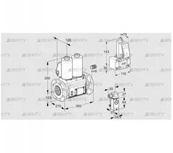 VCS8100F05NNWL3E/P3B-/3-PP (88206580) Сдвоенный газовый клапан Kromschroder