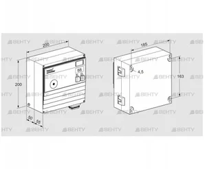 BCU465T-10/2LW8-D2OB1/1 (88612471) Блок управления горением Kromschroder