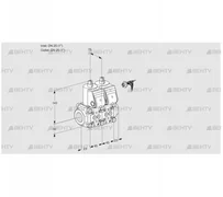 VCS1E25R/25R05NNQR/PPPP/PPPP (88106523) Сдвоенный газовый клапан Kromschroder