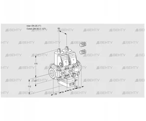 VCD2E25R/40R05ND-100VWR3/PPPP/PPPP (88101799) Регулятор давления Kromschroder