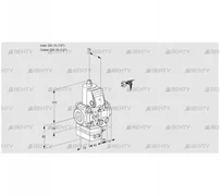 VAG1E15R/15R05GEVWR/PP/PP (88104715) Газовый клапан с регулятором соотношения Kromschroder