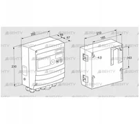 BCU460W8P2C0D0000K1E0-/LM400WF3O0E0- (88680191) Блок управления горением Kromschroder