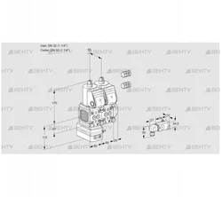 VCD2E32R/32R05FD-25NWR3/3-PP/PPPP (88107123) Регулятор давления Kromschroder