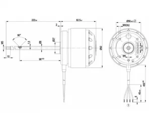 Электродвигатель ebmpapst M2E068-DF11-56