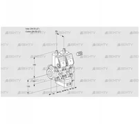 VCV3E50R/50R05NVKWR/PPPP/PPPP (88104207) Клапан с регулятором соотношения Kromschroder