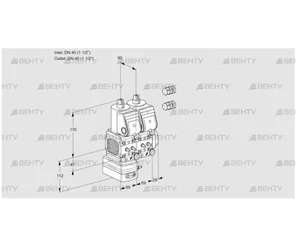 VCD2E40R/40R05FD-100NWR3/MMMM/PPPP (88100681) Регулятор давления Kromschroder