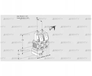 VCD2E40R/40R05FD-25NWR/PPPP/PPPP (88105026) Регулятор давления Kromschroder