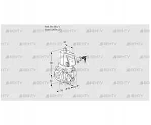 VAN250R/NW (88028050) Сбросной газовый клапан Kromschroder