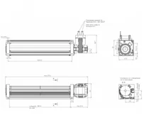 Тангенциальный вентилятор ebmpapst QL3/2000A2-2112LH-447cn