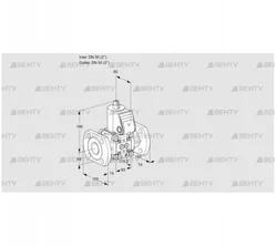 VAS350F/NQ (88034242) Газовый клапан Kromschroder