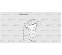 IBG40/25Z05/40A2A (88302195) Дроссельная заслонка Kromschroder