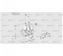 VCD2E40R/40R05ND-25WR/3-PP/PP3- (88106639) Регулятор давления Kromschroder