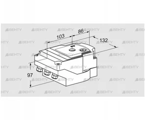 IC40SA3DR10 (88300095) Сервопривод Kromschroder