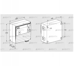 BCU460T-3/1R3-D3B1/1 (88611660) Блок управления горением Kromschroder