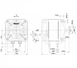 Электродвигатель ebmpapst A4Q254-AX01-10 Вентилятор (25 Вт, CN)