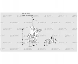 VAS350/-R/NW (88003913) Газовый клапан Kromschroder