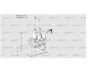 VCD2E40R/40R05ND-50KR/PPPP/MMPP (88105425) Регулятор давления Kromschroder