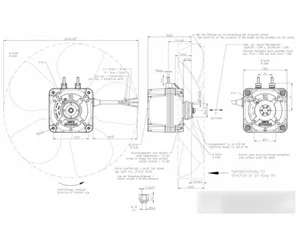 Электродвигатель ebmpapst AL254/28-iQ3612 -310250 -V10.0 Вентилятор