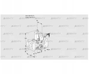 VAS350F/NW (88008699) Газовый клапан Kromschroder