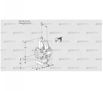 VAG1E15R/15R05GEVWR/PP/PP (88107442) Газовый клапан с регулятором соотношения Kromschroder