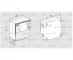 BCU465-5/1LW8GBA (88614245) Блок управления горением Kromschroder