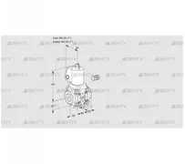 VAS225R/NWGL (88002263) Газовый клапан Kromschroder