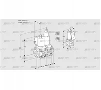 VCS1E25R/25R05NLWSL3/PPBS/PPPP (88104681) Сдвоенный газовый клапан Kromschroder