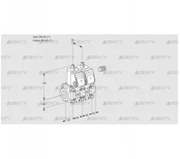 VCS1E25R/25R05NNKR3/PPPP/PPPP (88101915) Сдвоенный газовый клапан Kromschroder