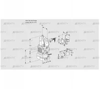 VAG1-/15R/NWBK (88031573) Газовый клапан с регулятором соотношения Kromschroder