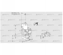 VAD2E40R/40R05D-50VWL/3-/-3 (88100278) Газовый клапан с регулятором давления Kromschroder