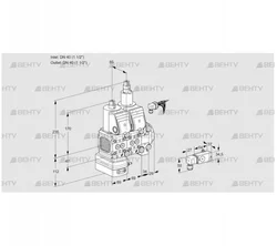 VCD2E40R/40R05FD-50LO20WR/2-PP/PPPP (88106900) Регулятор давления Kromschroder