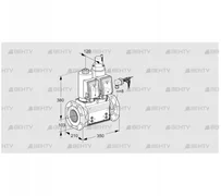 VCS8100F05NLQSRB/PPPP/PPPP (88204067) Сдвоенный газовый клапан Kromschroder