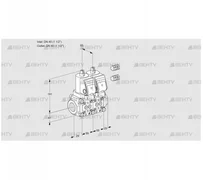 VCS2E40R/40R05NNWSR3/PPPP/PPPP (88100876) Сдвоенный газовый клапан Kromschroder