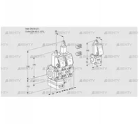 VCD2E50R/40R05D-25LWR3/PPPP/PPBS (88103413) Регулятор давления Kromschroder