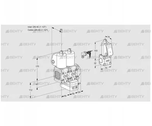 VCD2E40R/40R05FND-50WL/PPZS/PPPP (88104263) Регулятор давления Kromschroder