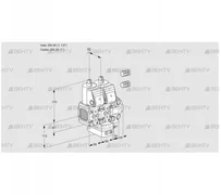 VCD2E40F/25R05FND-50VWR3/PPPP/PPPP (88101697) Регулятор давления Kromschroder