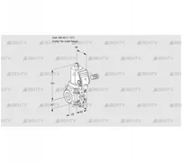 VAS240/-R/NQSR (88013527) Газовый клапан Kromschroder