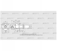 BIC 65HB-0/135-(34)E (84299749) Газовая горелка Kromschroder