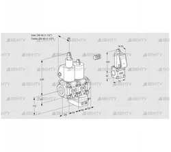 VCD2E40R/40R05LD-100WL/BSPP/PPPP (88105945) Регулятор давления Kromschroder